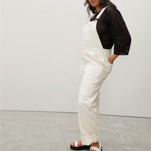 Everlane Sold Out Canvas Overalls (size 2)